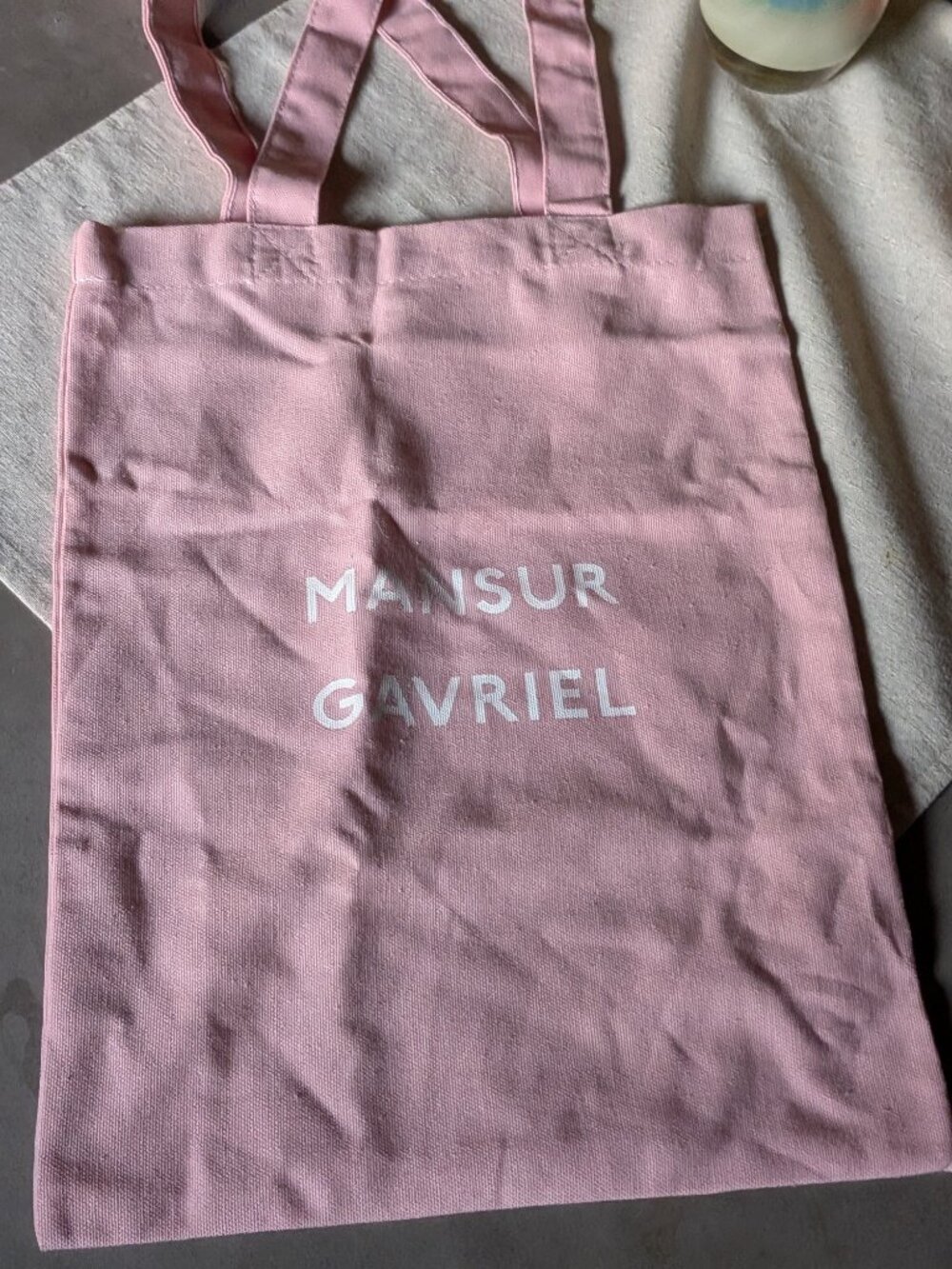 Mansur Gavriel Ballet Pink Tote Bag